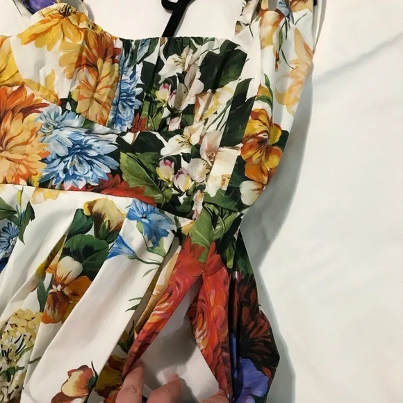 Dolce & Gabbana White Floral Dress - Picture 7 of 7